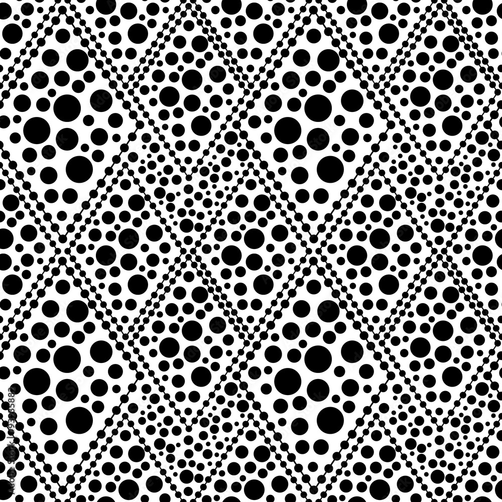 Poster texture with pattern of circles