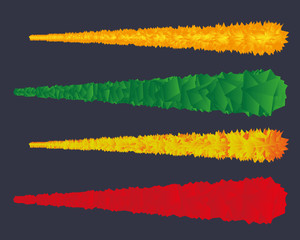 Obraz premium Abstract flows