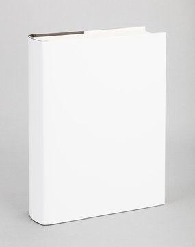 Blank book white cover 6 x 8,5 in