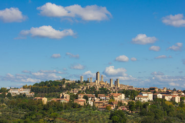Borgo medievale toscano