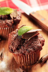 Chocolate muffins