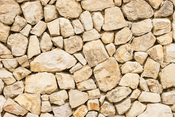 Steinmauer Hell Grau Rustikal