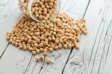Organic chickpeas