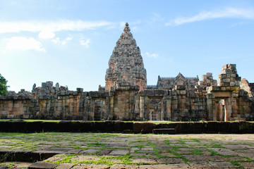 Fototapeta premium Prasat Phanom Rung 18 August 2015: