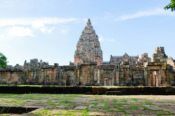 Fototapeta premium Prasat Phanom Rung 18 August 2015: