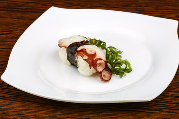 Octopus sushi