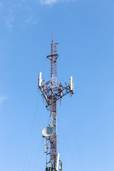 High voltage post or High voltage tower