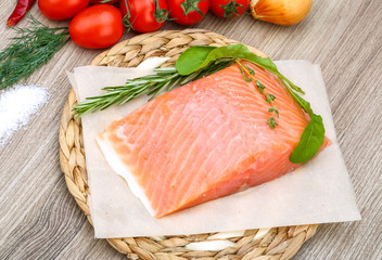 Salted salmon