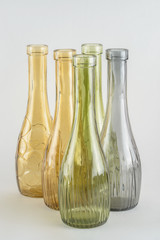 several colorful bottles
