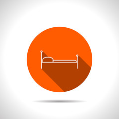 bed vector icon