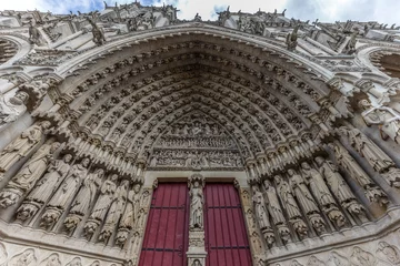 Fototapeten Cathedral of Amiens, France, A World Heritage Site © maartenhoek