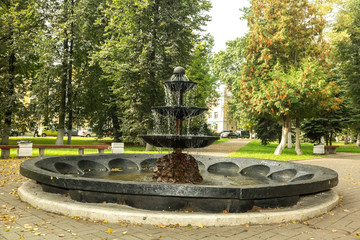 Фонтан в парке. Ярославль