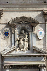 Fototapeta na wymiar Rome,Italy,church,fragment.