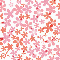 Floral design background  texture