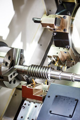 cutting tool at metal working