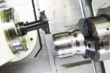 cutting tool at metal working