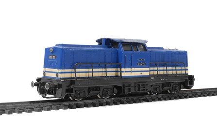 Obraz premium modelleisenbahn lok, lokomotive, dampflok, diesellok