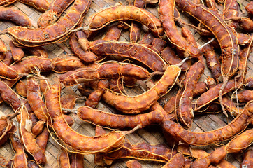 tamarind fruit background