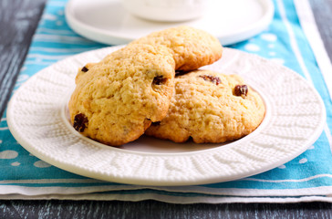 Raisin cookies