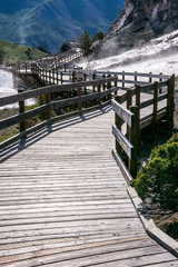 Mammoth Hot Springs Boardwalk