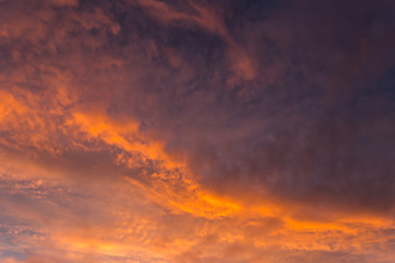 Dramatic sky