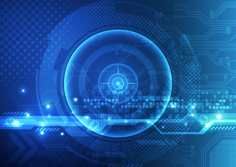 abstract vector engineering technology background illustration