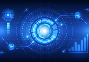 abstract vector engineering technology background illustration