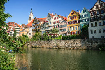 Fototapeta na wymiar Stadtpanorama von Tübingen