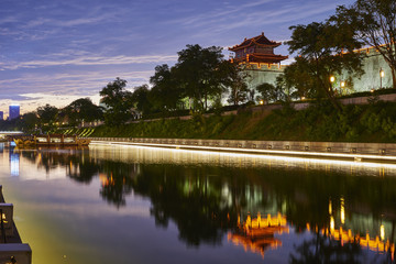 the ancient city wall of xi'an © lujing