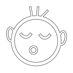 baby sleeping  icon