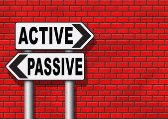 active or passive