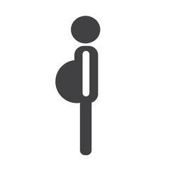 Pregnancy woman icon