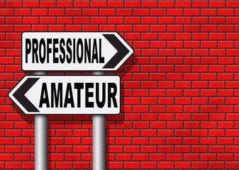 professional or amateur