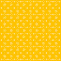 Bright orange abstract pattern with stars