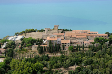 Italy, town of Populonia in Tuscany