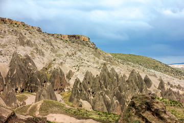Mountain landscape, Cappadocia, Turkey.