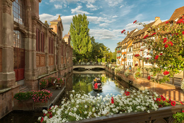 Colmar. Fishermans Wharf. France. Alsace.