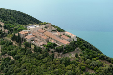Italy, town of Populonia in Tuscany