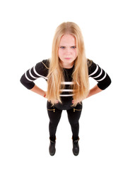 Fototapeta premium Störrischer Teenager
