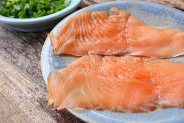 Smoked salmon