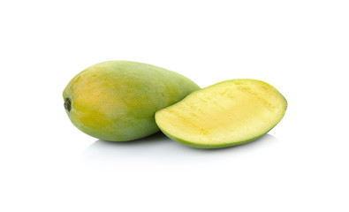 mango isolated photography on a white background