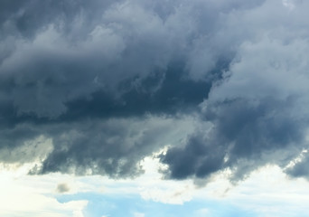 Obraz premium sky, dark and light clouds
