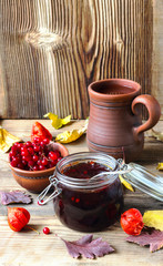 jam from a guelder-rose