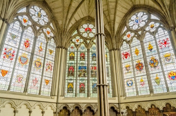 Interior of the Westminster Abbey, London