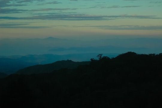 Dusk in Costa Rica