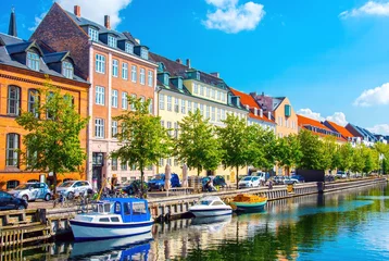 Abwaschbare Fototapete Skandinavien Kopenhagen, Dänemark
