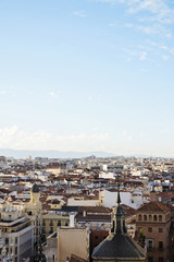 skyline, central Madrid district