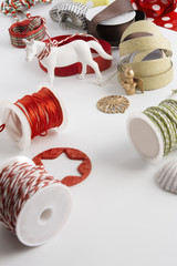 christmas ornament on white background