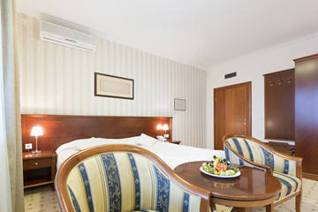 Interior of a hotel apartment