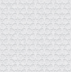 Geometric Pattern with Grunge Background, Light Gray and white Wallpaper, Vector Illustration